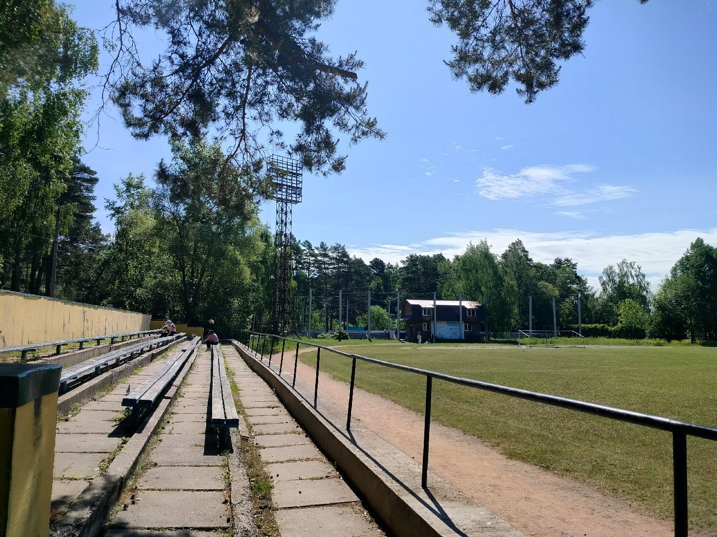 стадион, трудовые бригады, Протва, Протвино, спорт, подростки