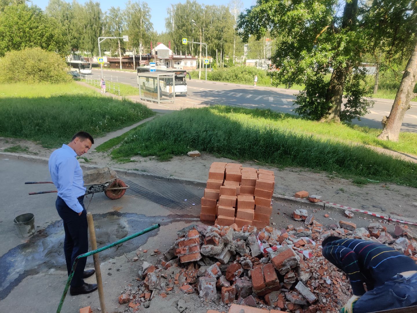 Красноармейск, Пушкинский, обращения граждан, ремонт лестницы