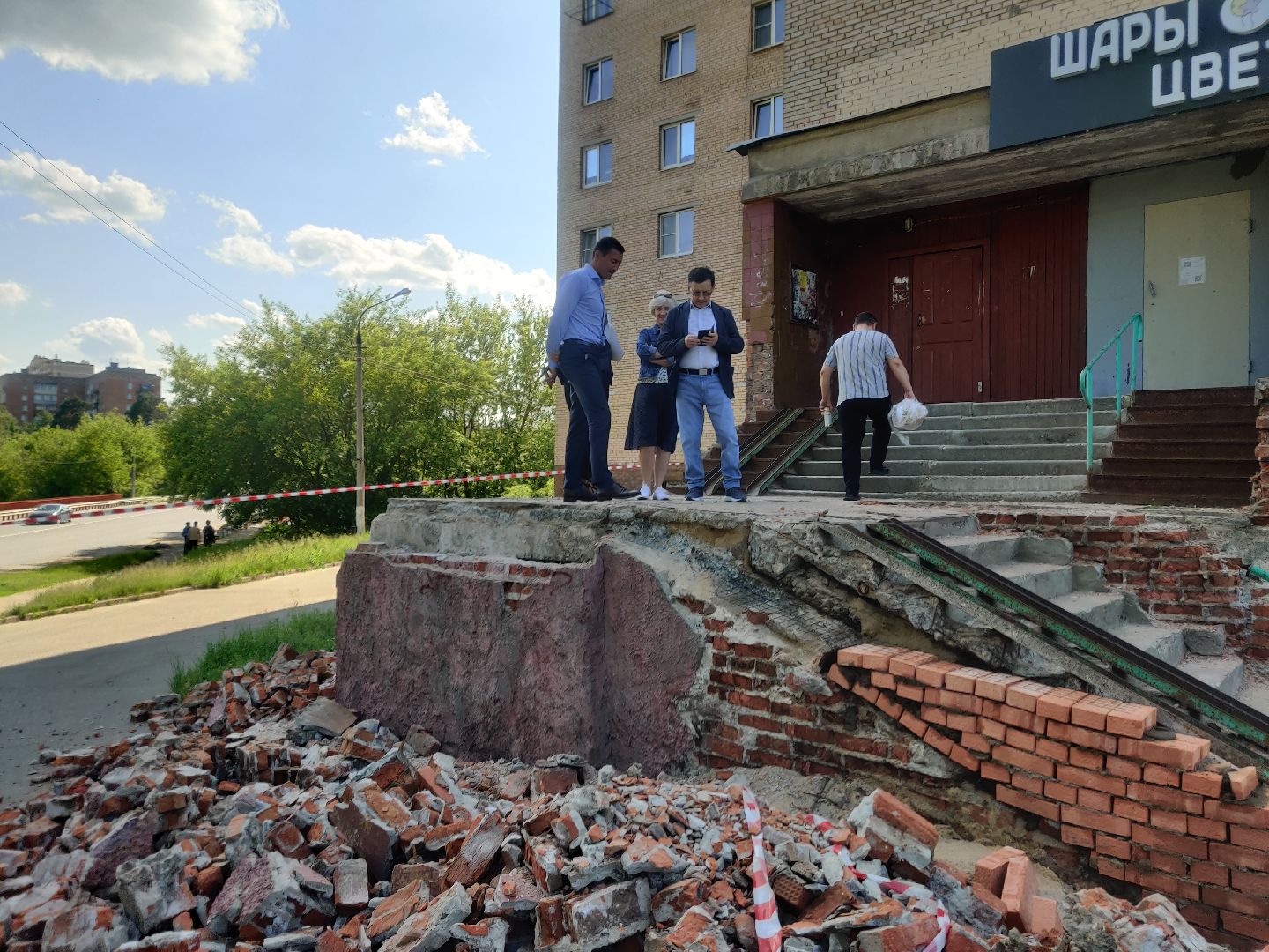 Красноармейск, Пушкинский, обращения граждан, ремонт лестницы