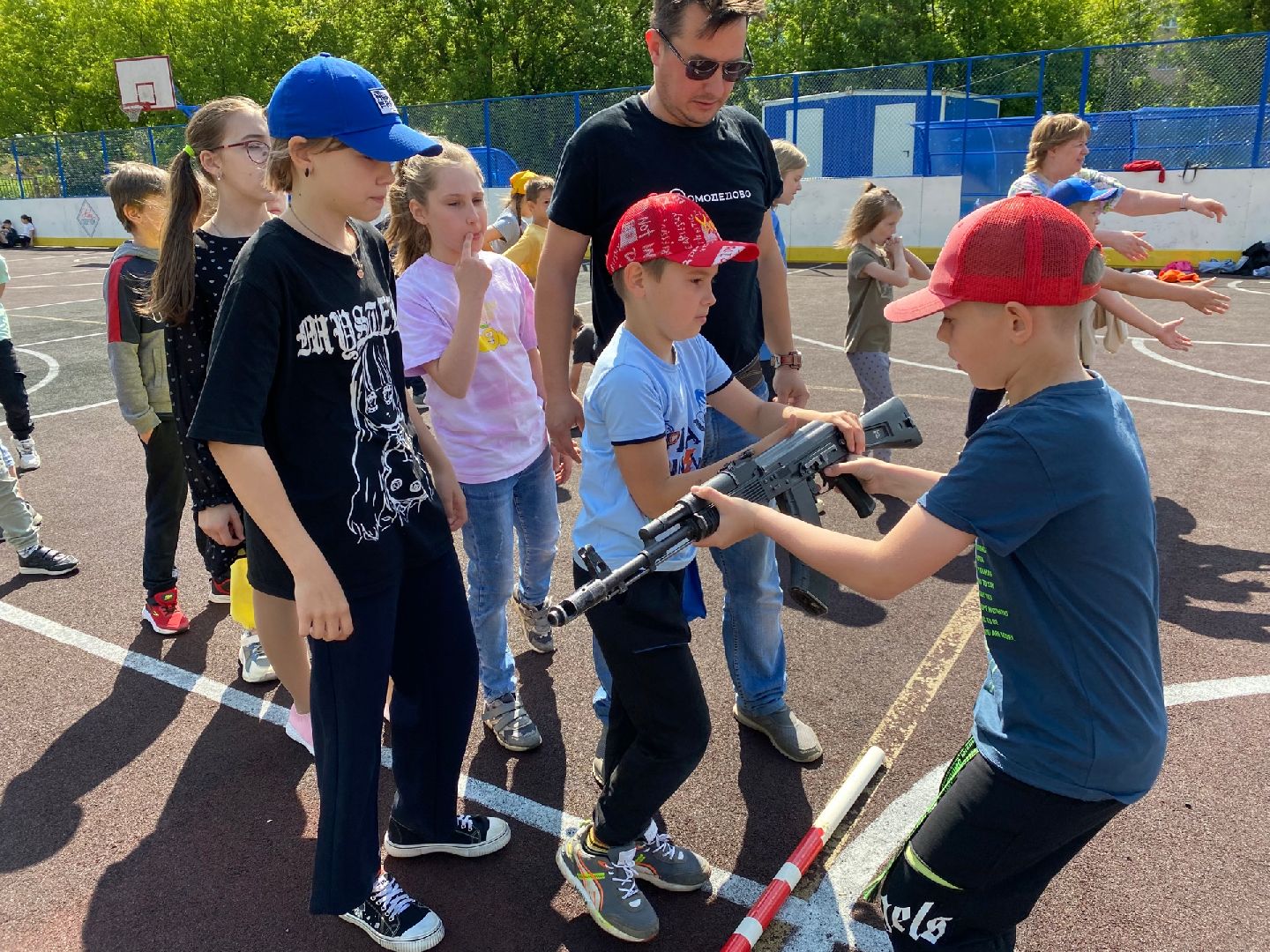 Домодедово, школьный лагерь, учебная тренировка, техника безопасности