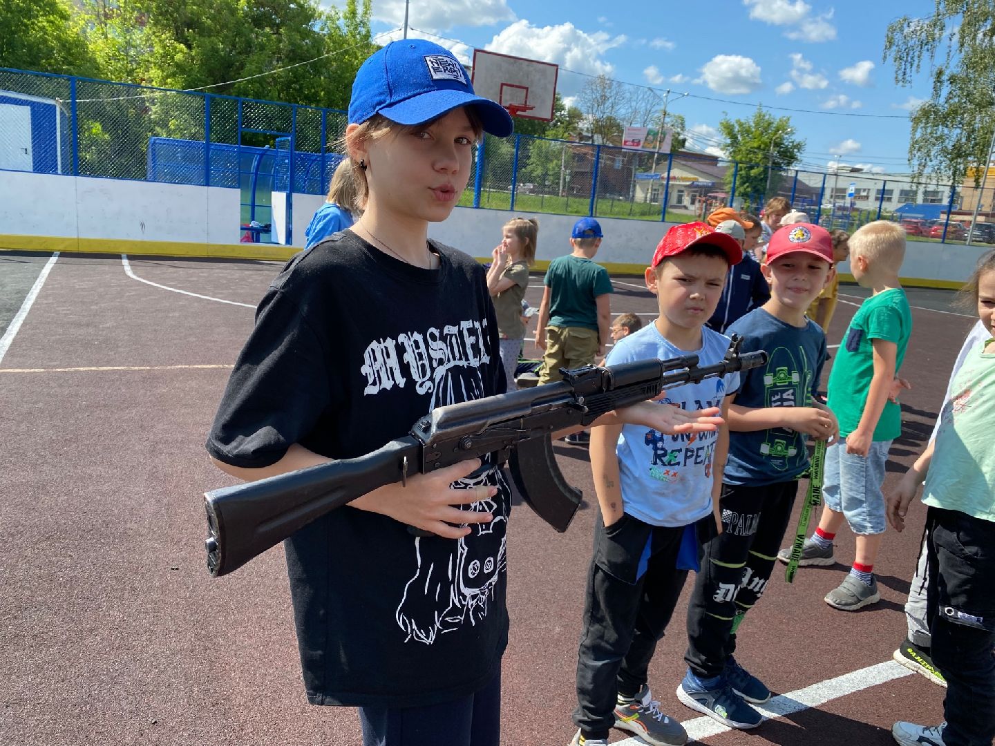 Домодедово, школьный лагерь, учебная тренировка, техника безопасности