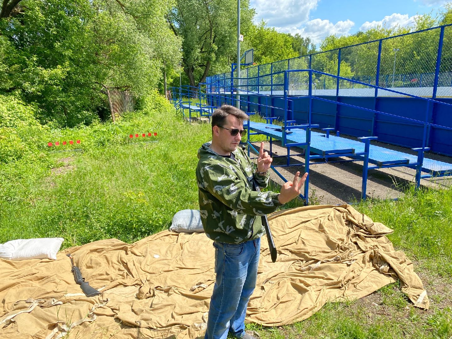 Домодедово, школьный лагерь, учебная тренировка, техника безопасности