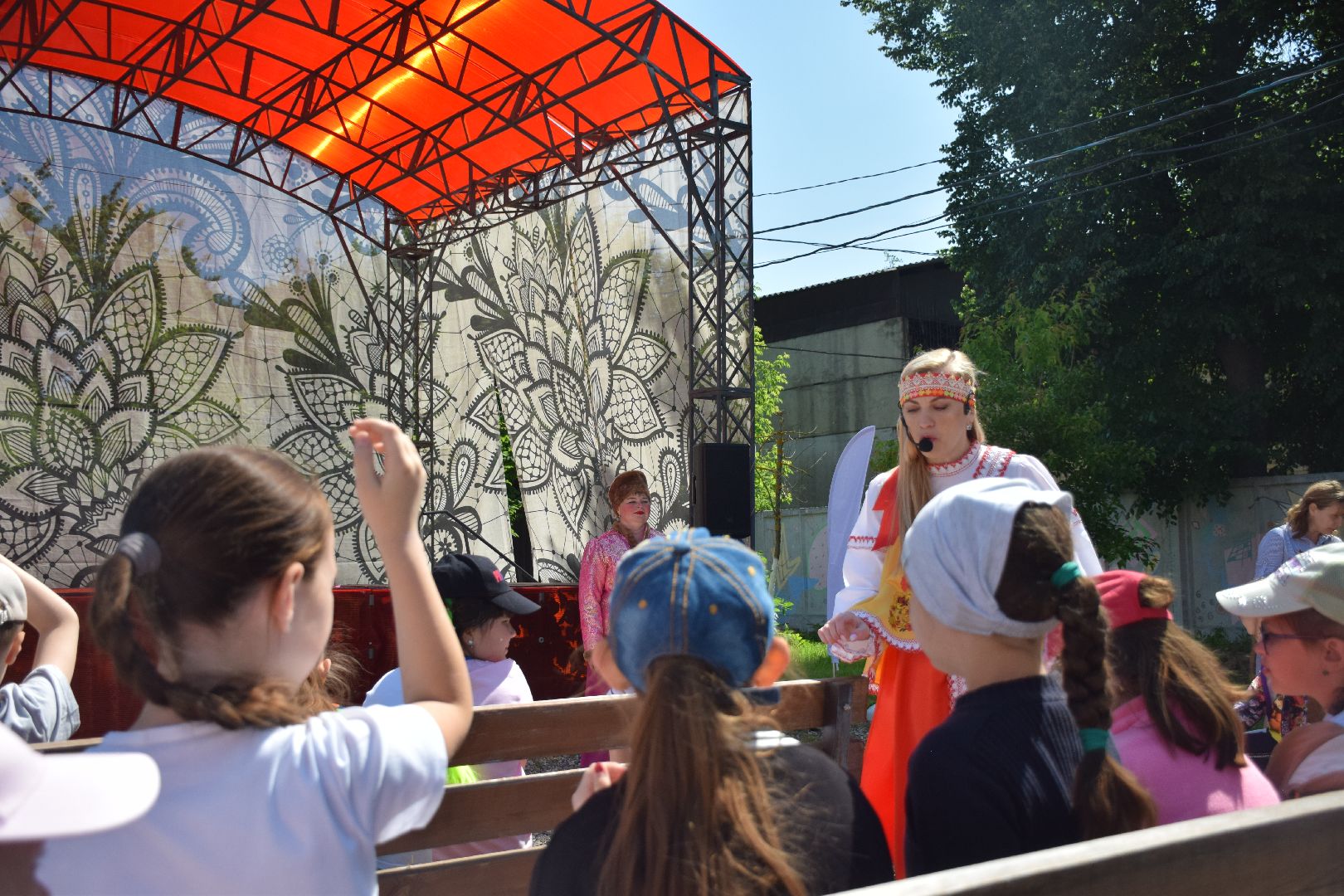 Павловский Посад, городской округ Павловский Посад, дети, лето, образование, День России