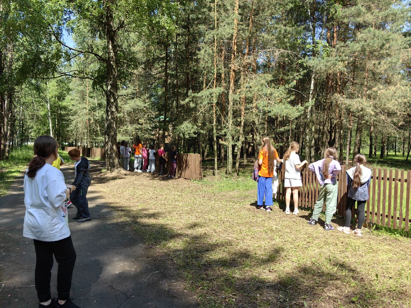 Лазертаг, игра, летний лагерь, команда