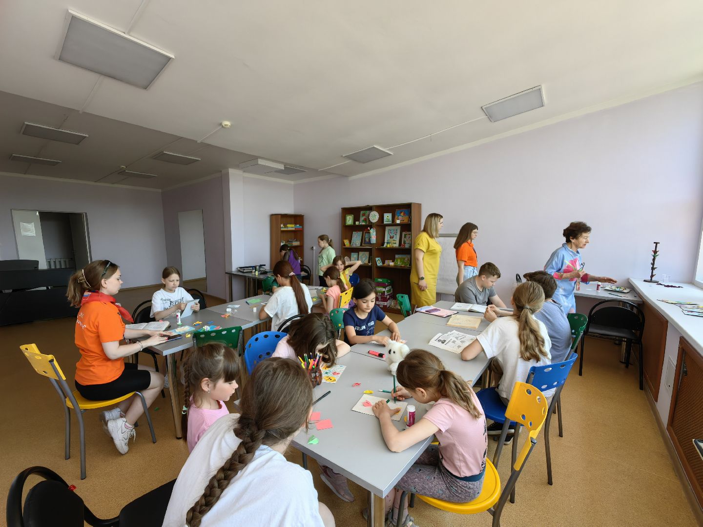 Оригами, бумага, поделки, летний лагерь