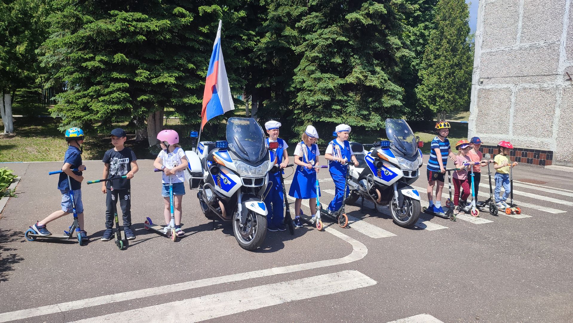 Кашира, детский лагерь, ГАИ, ПДД, Зендиково