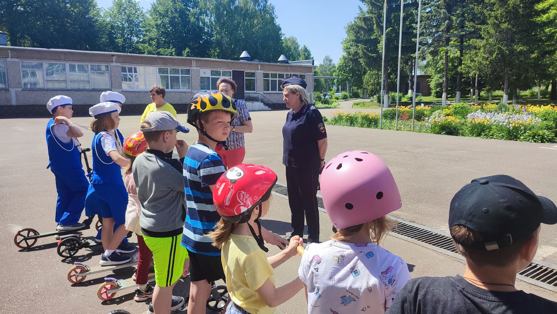 Кашира, детский лагерь, ГАИ, ПДД, Зендиково