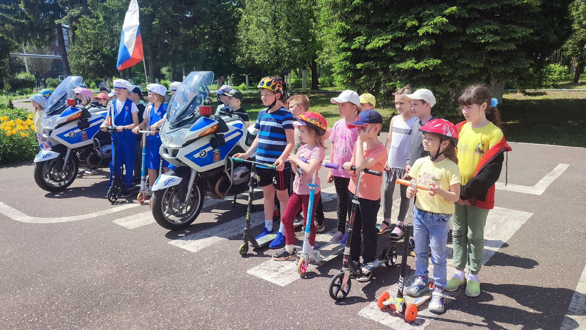 Кашира, детский лагерь, ГАИ, ПДД, Зендиково