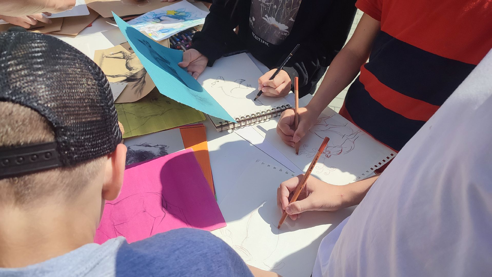 Кашира, мастер-класс, пастель, уголь, набросок