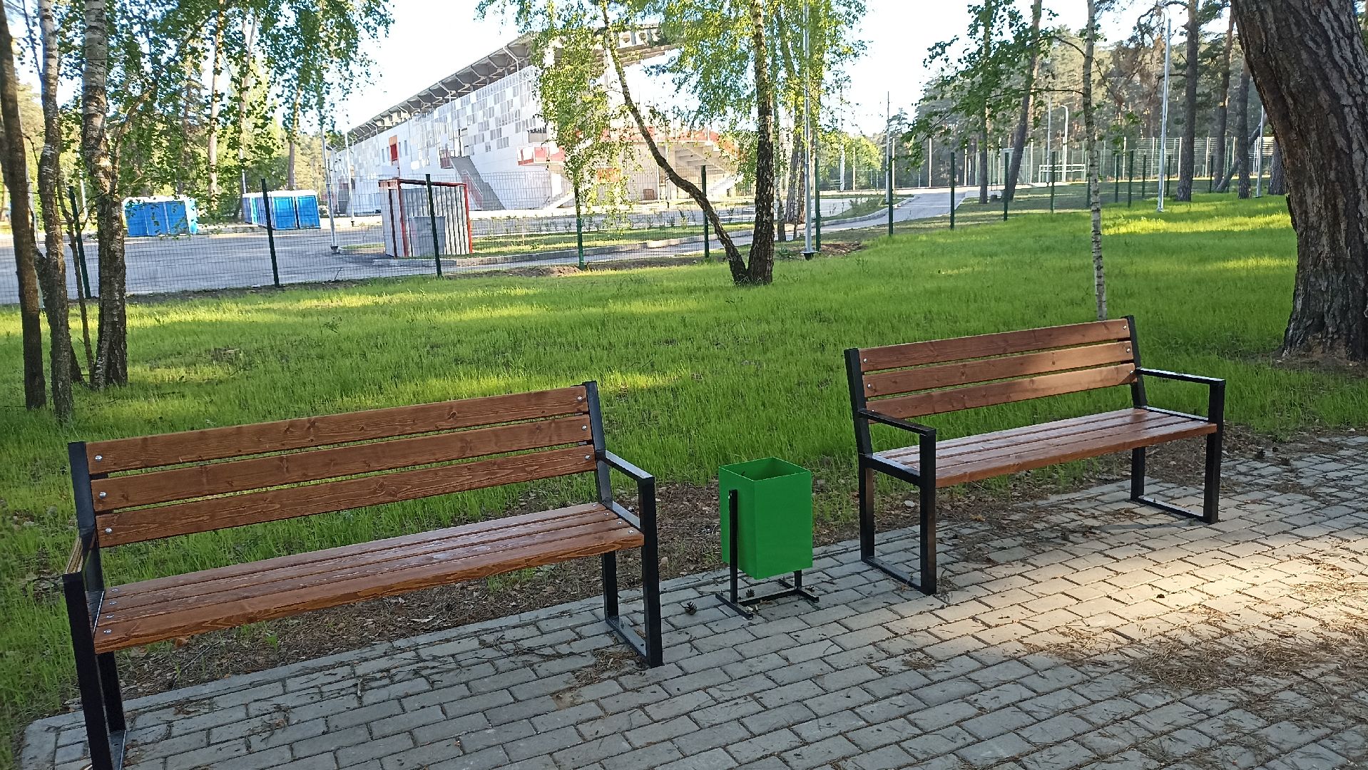 Серпухов, Подмосковье, стадион, бег, тренажеры, спорт, реконструкция