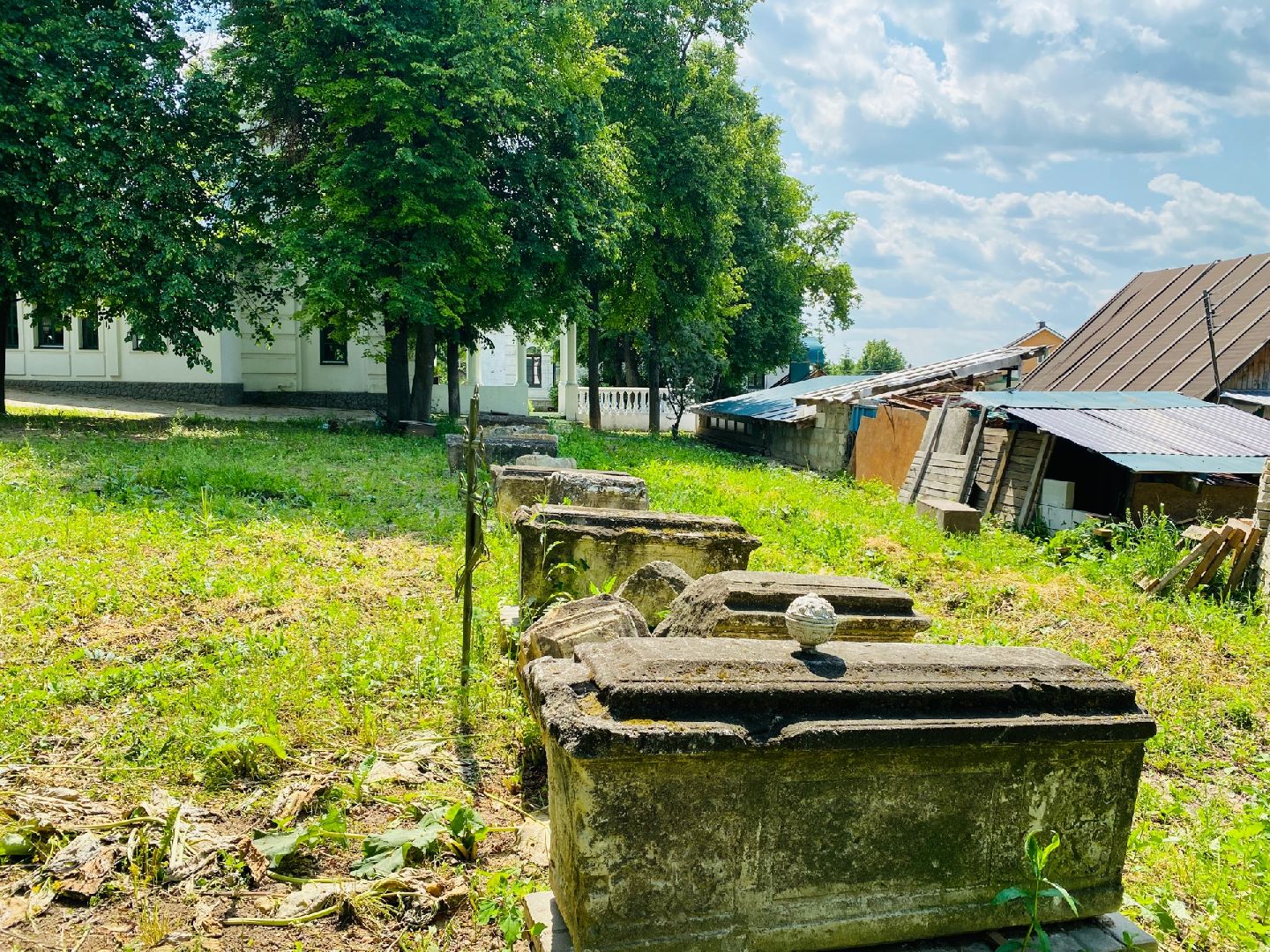 Домодедово, лапидарий, экскурсия, белый камень