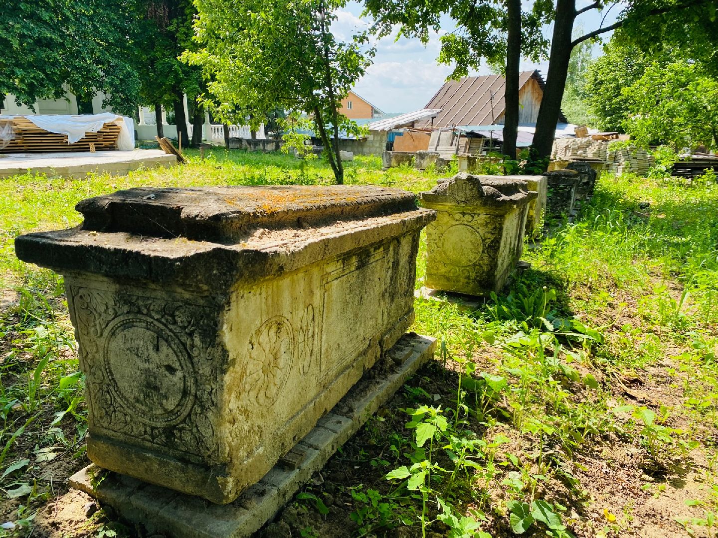 Домодедово, лапидарий, экскурсия, белый камень