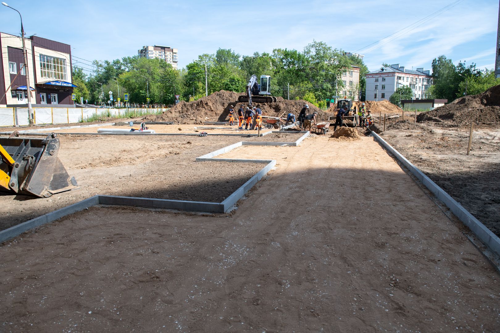 лыткарино, благоустройство, сквер,