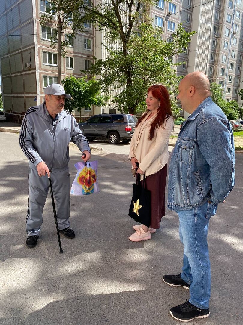 Чехов, День России, ветеран, поздравление, летчик