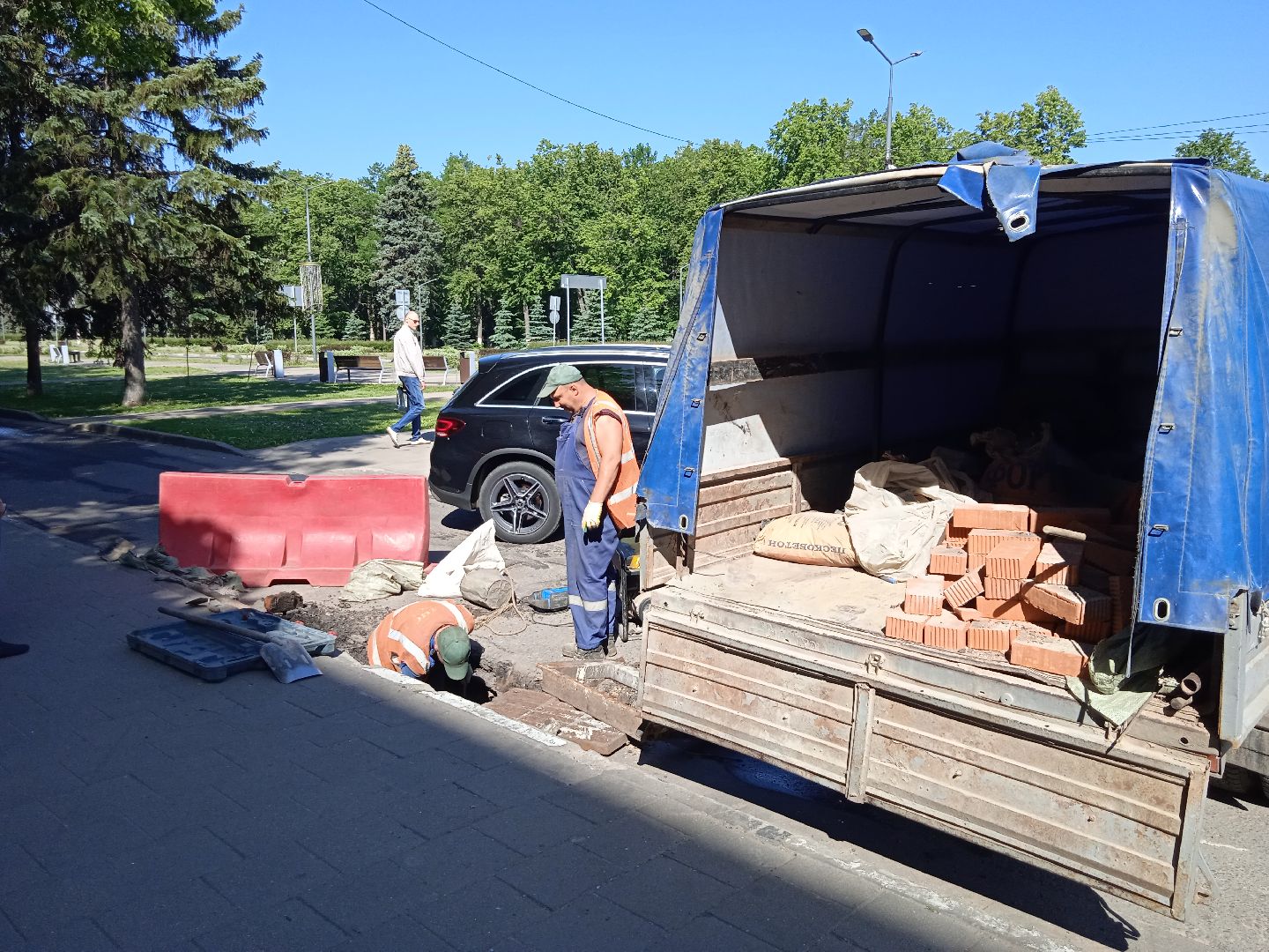 ремонт, восстановление, Инжтехсервис, дождеприёмник