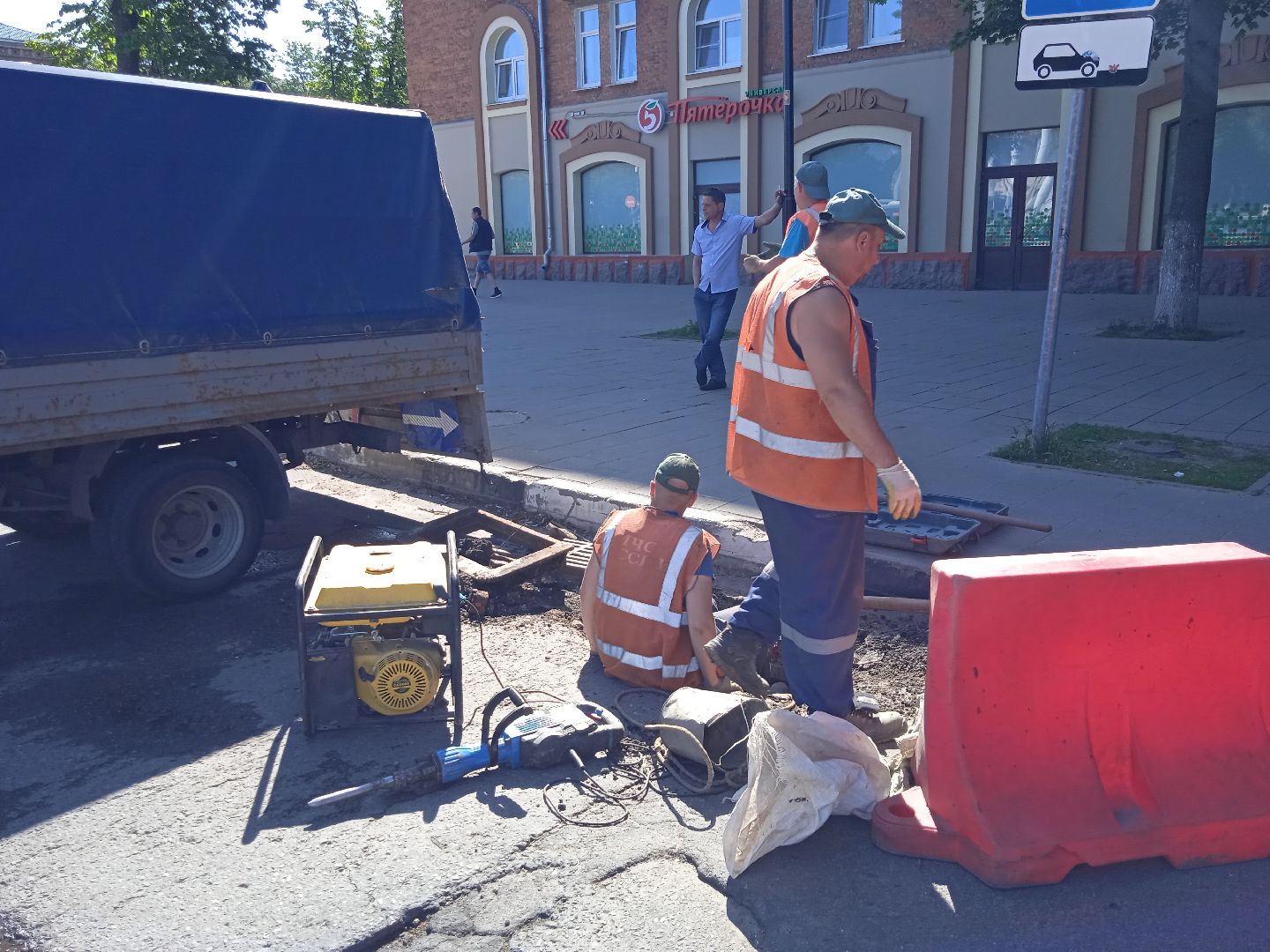 ремонт, восстановление, Инжтехсервис, дождеприёмник