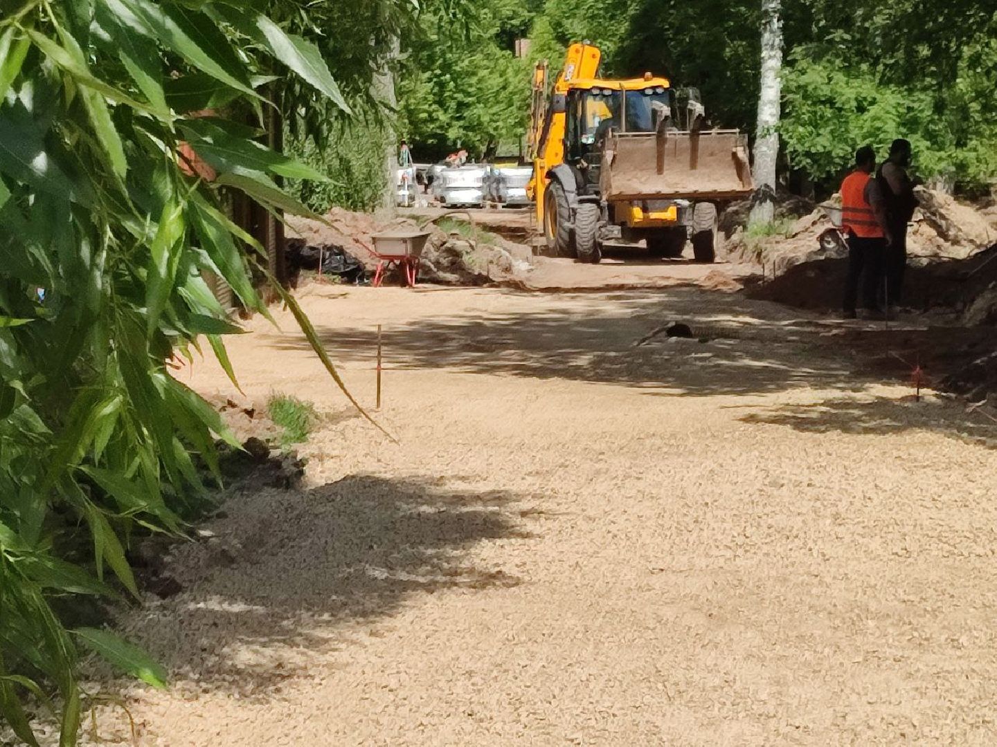 Ремонт площадки, детская площадка, Мытищи, парк