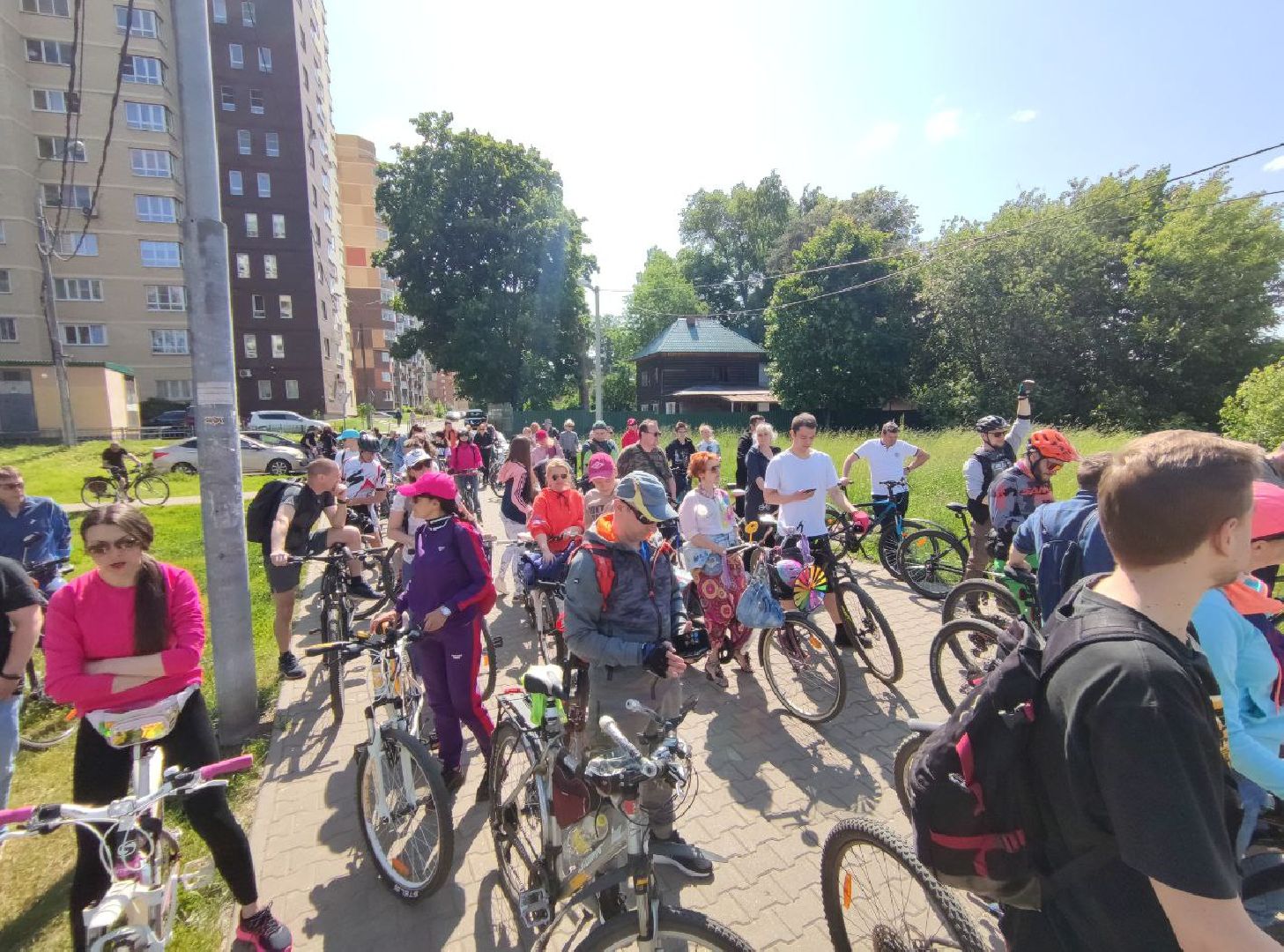 Велопробег, Мытищи, День России