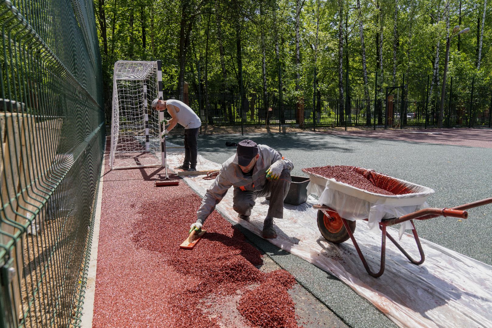 спортивная площадка, Домодедово