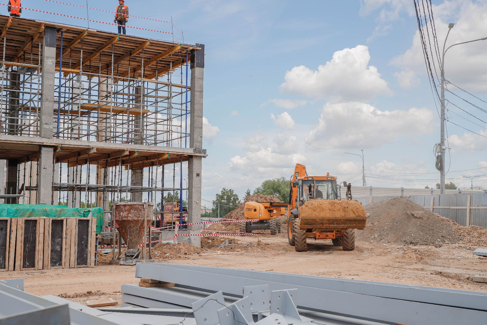 строительство ФОК, Домодедово