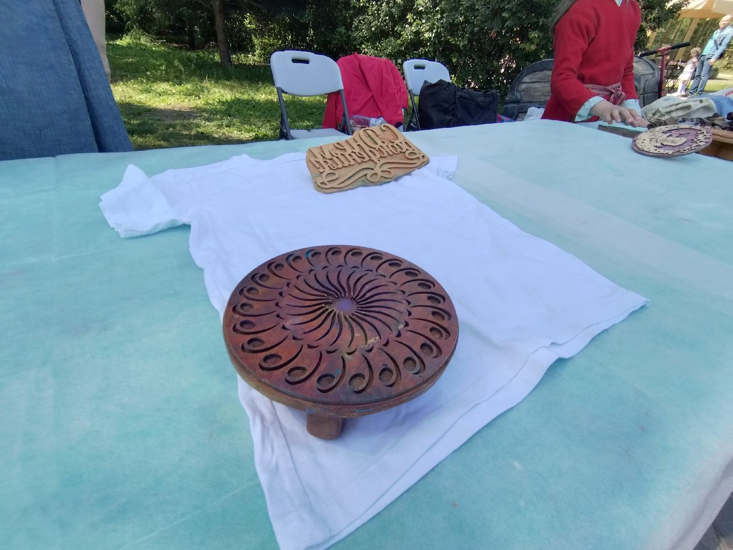 Мытищи, День России, набойка на ткань