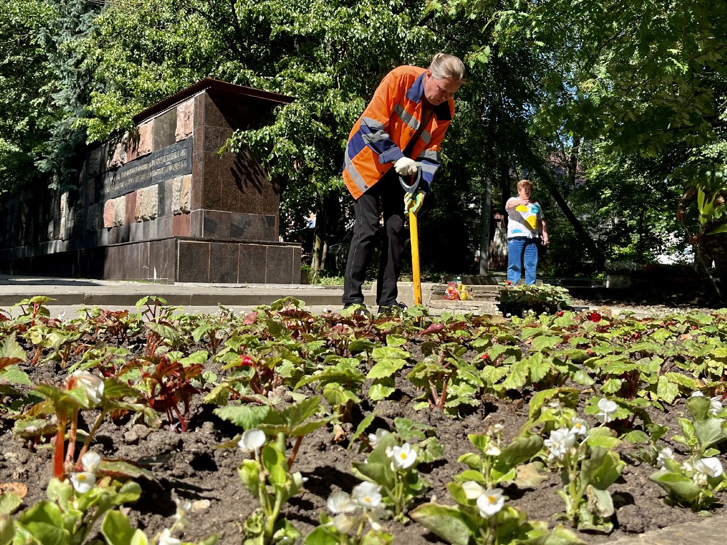 Наро-Фоминск, благоустройство, цветы, детский парк, лето в Подмосковье