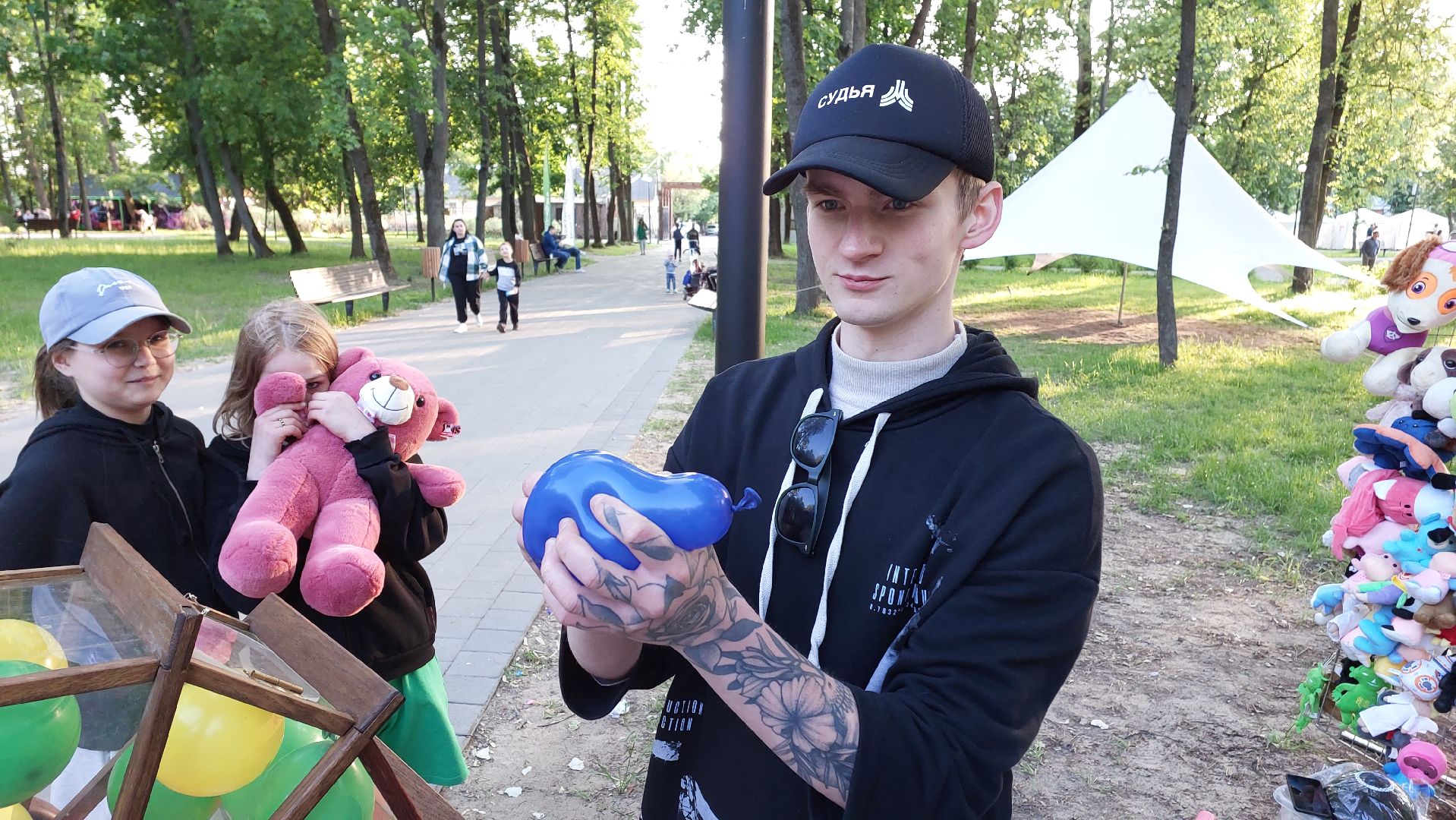 праздник, парк, народные гулянья, день россии, дети, серпухов,