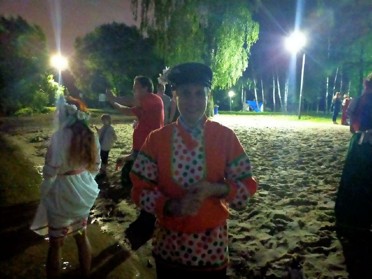 Долгопрудный, славяне, праздник, Иван Купала, хоровод, традиции, венки, огонь, вода