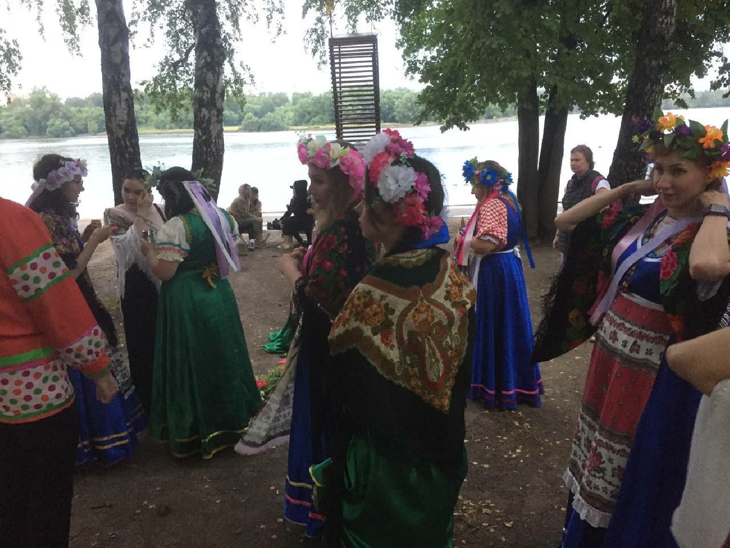 Долгопрудный, славяне, праздник, Иван Купала, хоровод, традиции, венки, огонь, вода