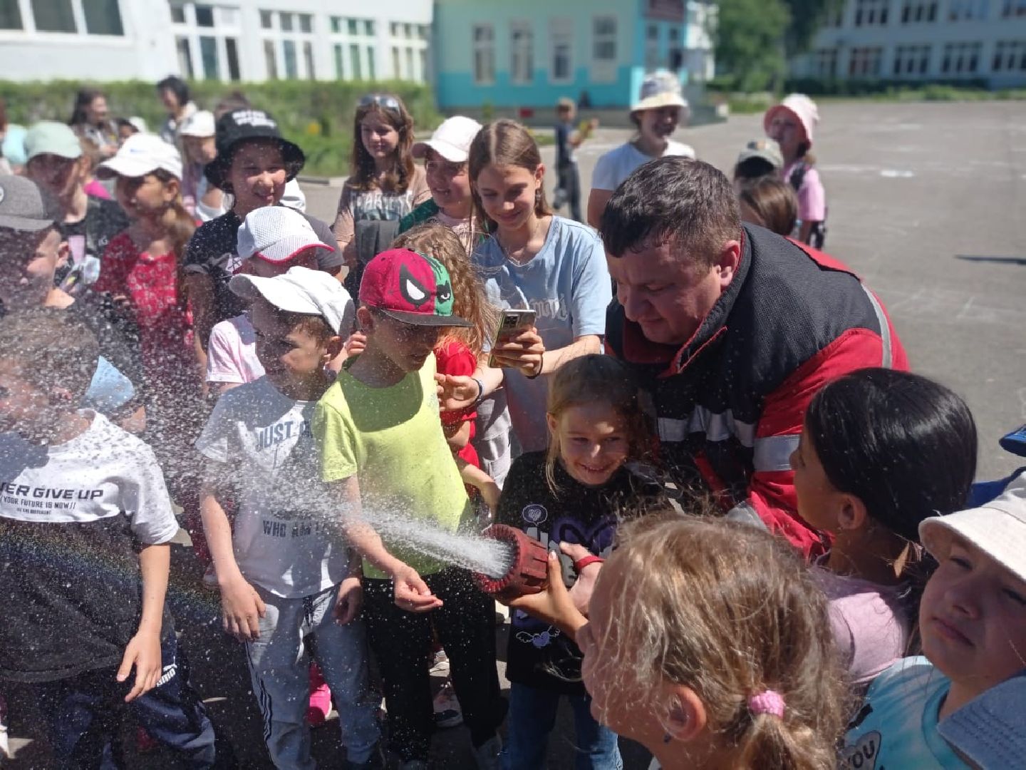 Раменское, общество, мероприятие по пожарной безопасности в детском лагере