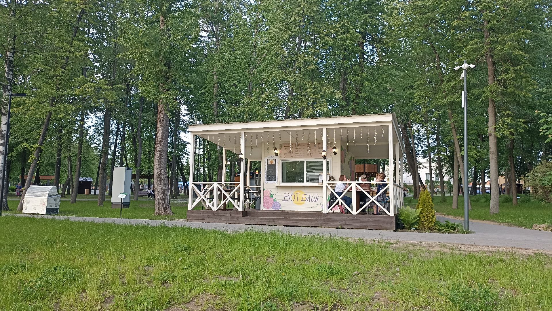 Серпухов, Подмосковье, парк, общепит, дети, взрослые, перекус, природа