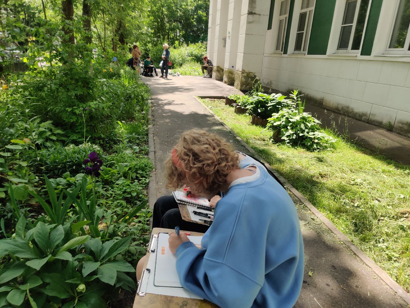 Красноармейск, Пушкинский, пленэр, юные художники, дополнительное образование