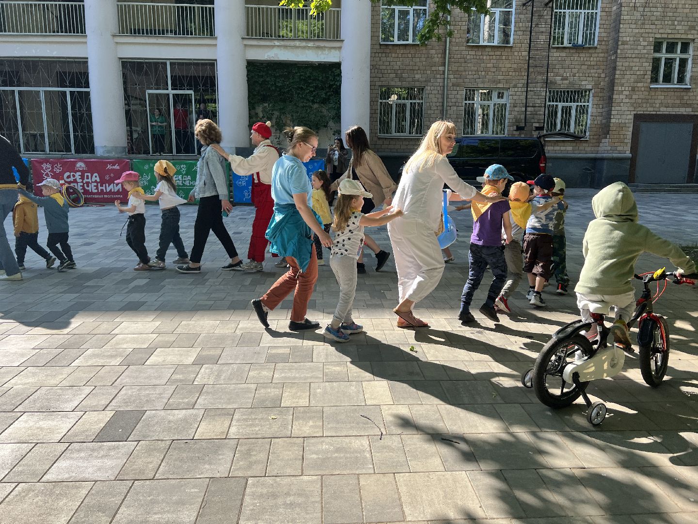 Химки, дети, Среда развлечений, ДК Родина, парк