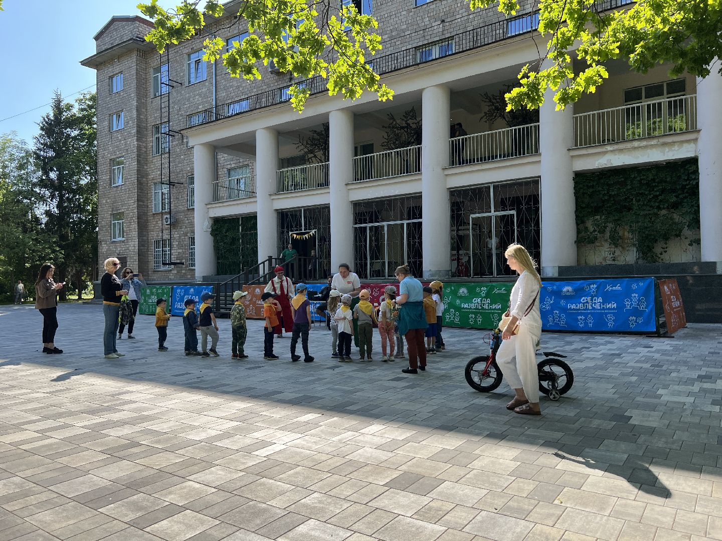 Химки, дети, Среда развлечений, ДК Родина, парк