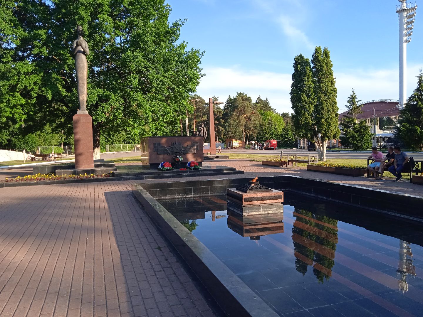 Вечный, огонь, вандалы, краска