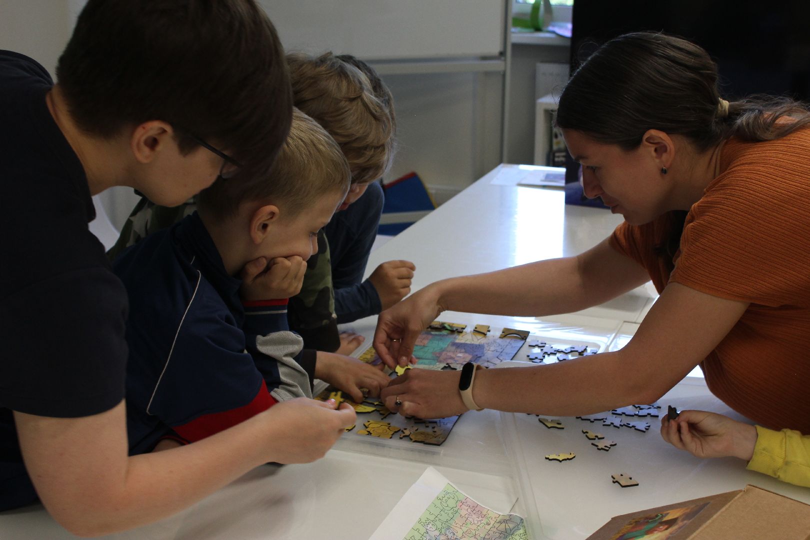 Ступино, пятнашки, школьный лагерь, детский отдых