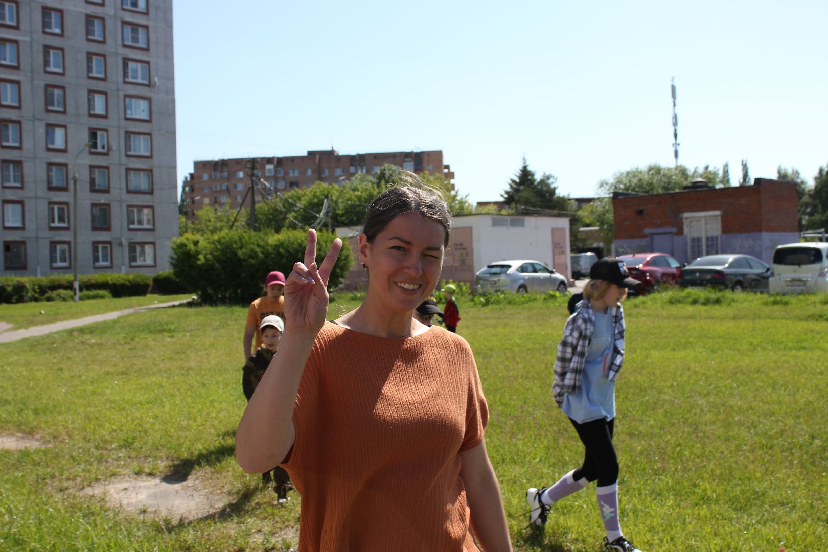 Ступино, пятнашки, школьный лагерь, детский отдых