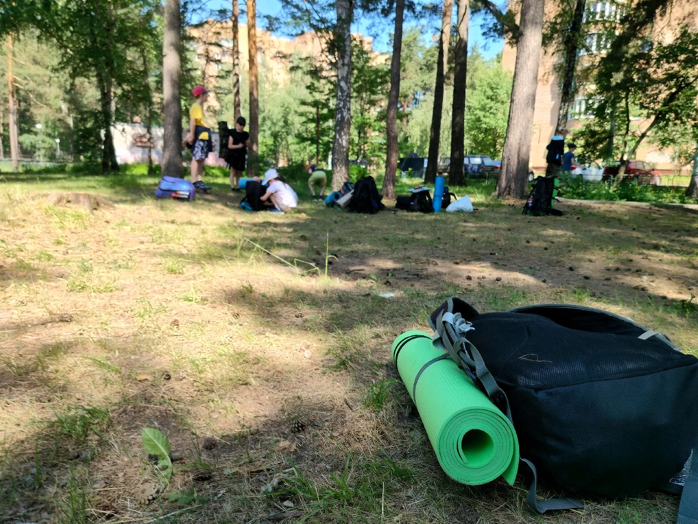 Туризм, дети, секция, лагерь, Протвино