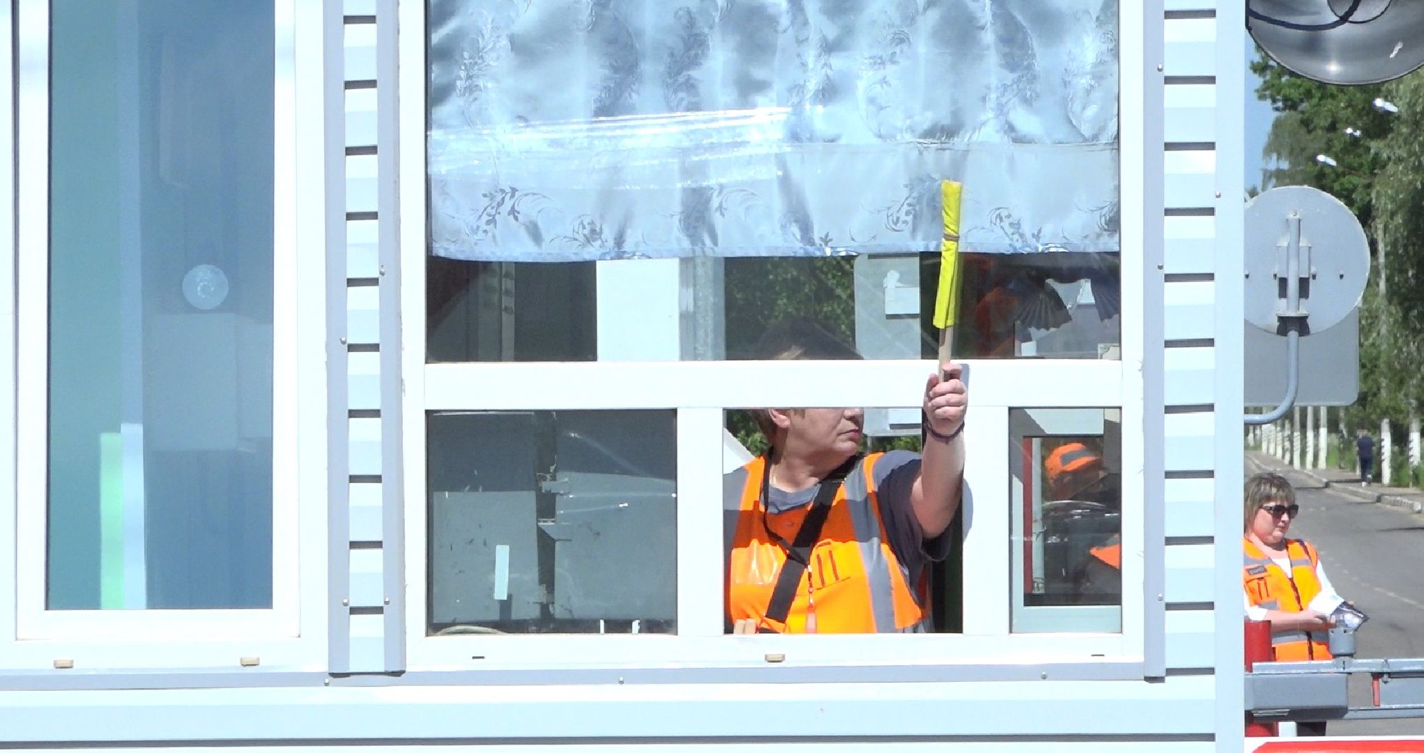 День железнодорожных переездов, Домодедово