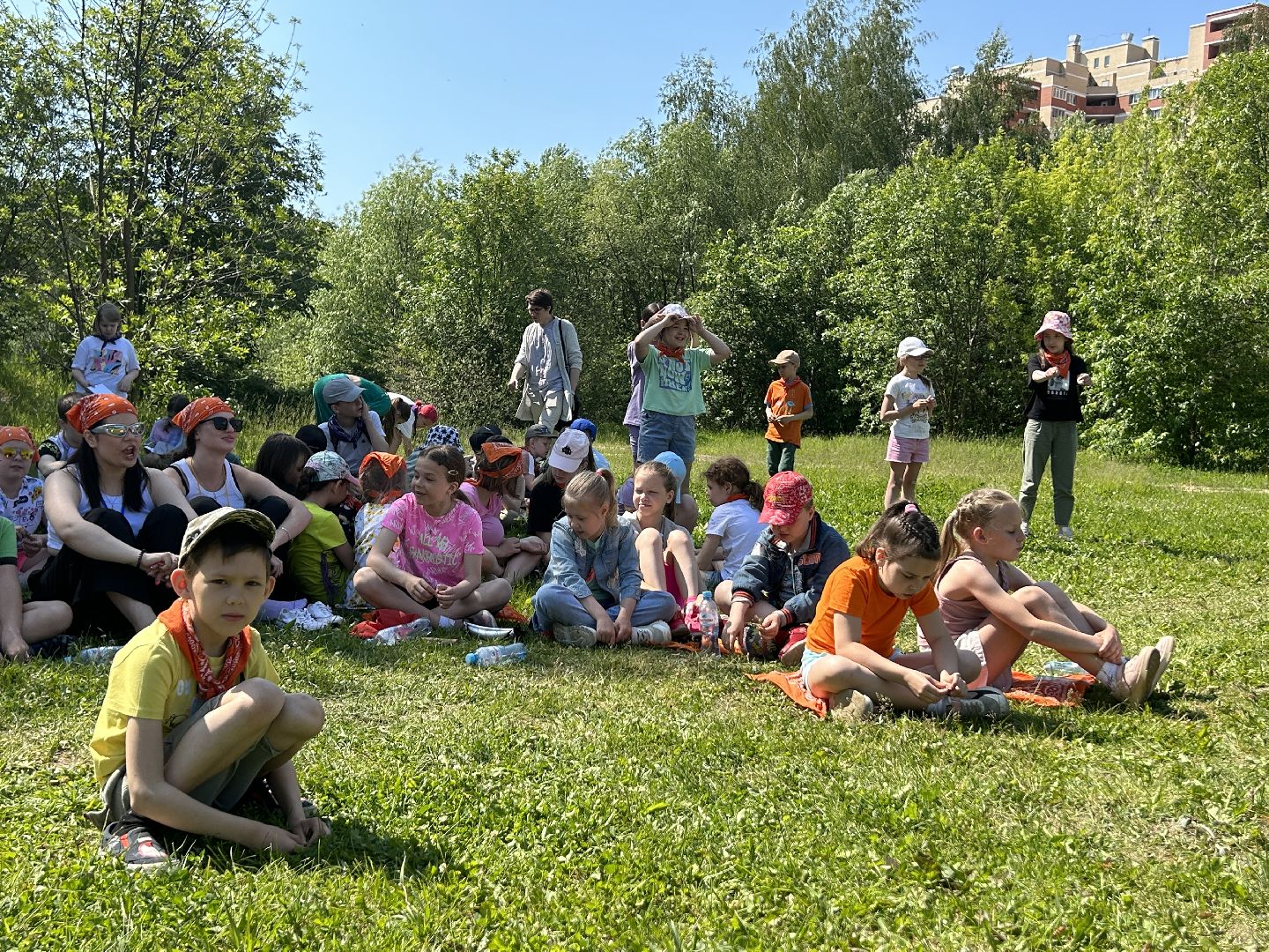 Спорт, футбол, лагерь, дети, Фрязино