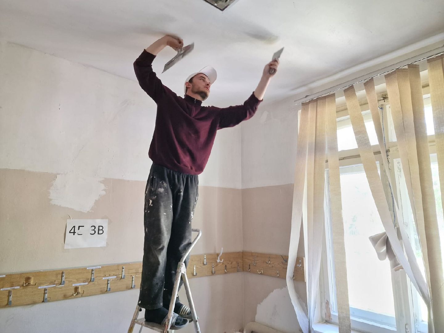 Химки, школа, благоустройство, ремонт школы