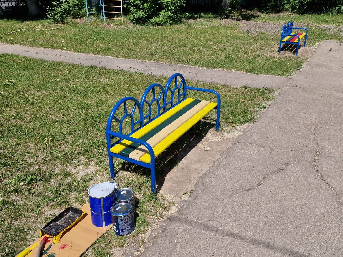 Химки, школа, благоустройство, ремонт школы