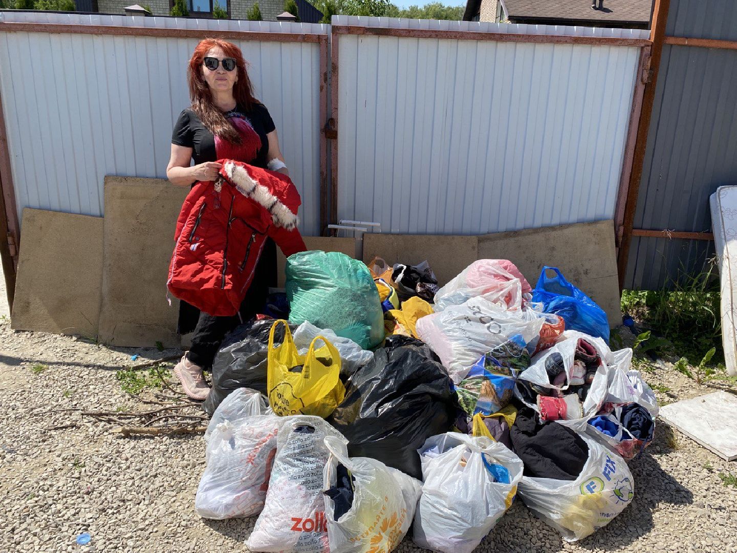 Чехов, благотворительность, помощь, многодетные семьи, вещи, деревня