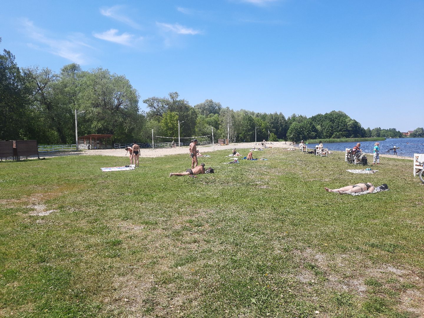 Шатура, пляж, отдых, спасатель