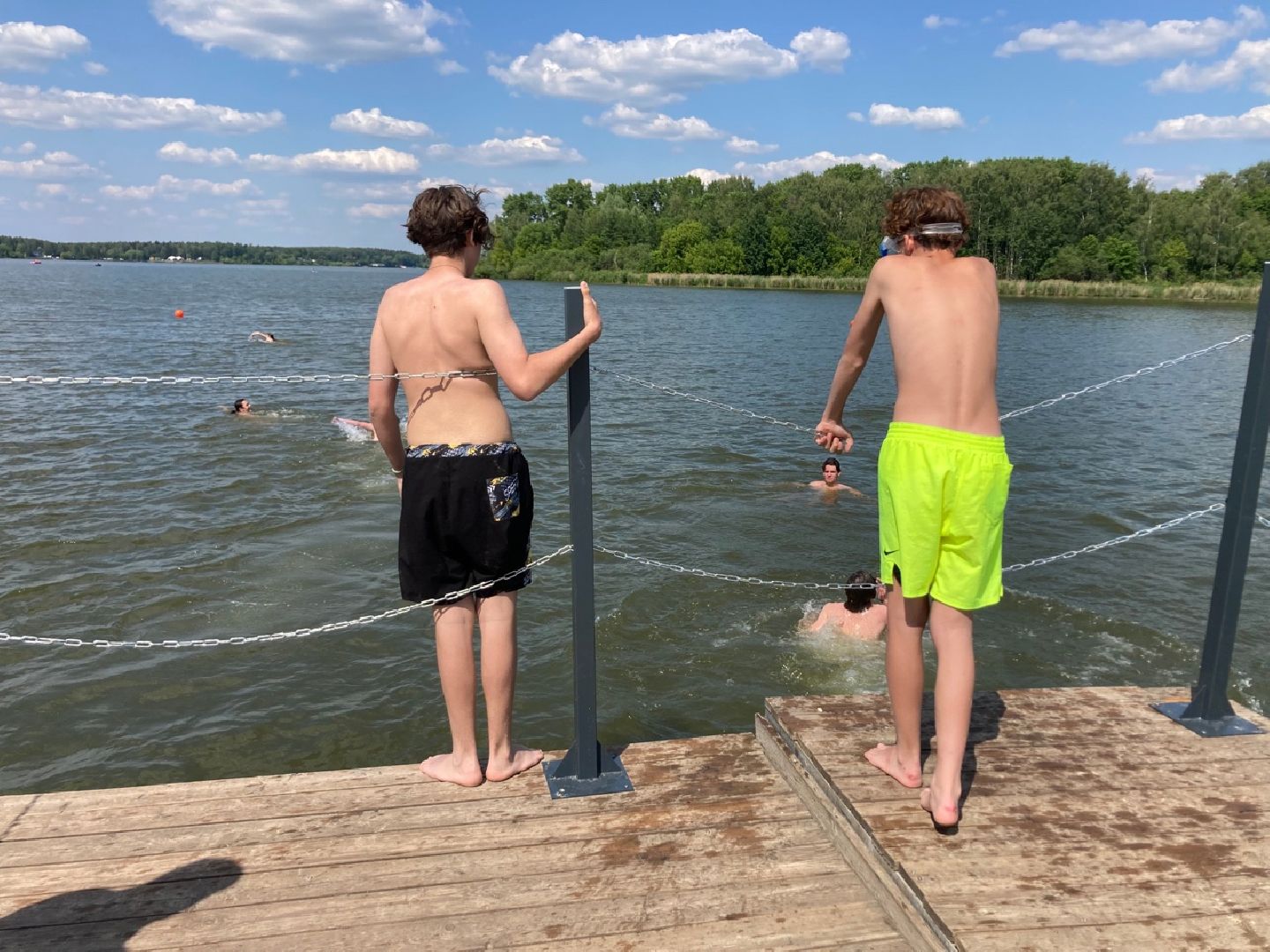 Солнечногорск, жара, отдых, озеро, Сенеж