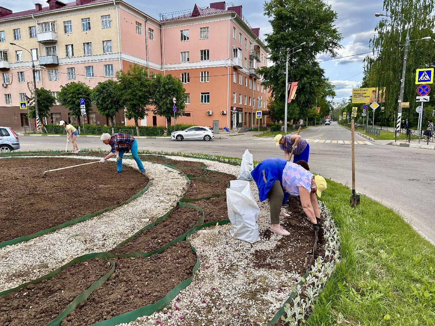 Клин, благоустройство, перемены, цветы, лето