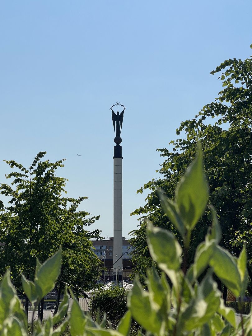 Одинцово, стела, монумент, христианство, благоустройство,