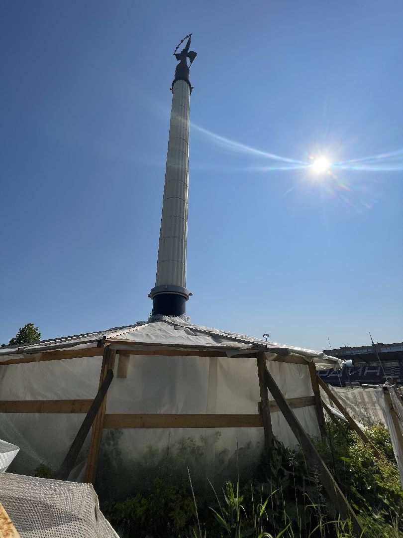 Одинцово, стела, монумент, христианство, благоустройство,