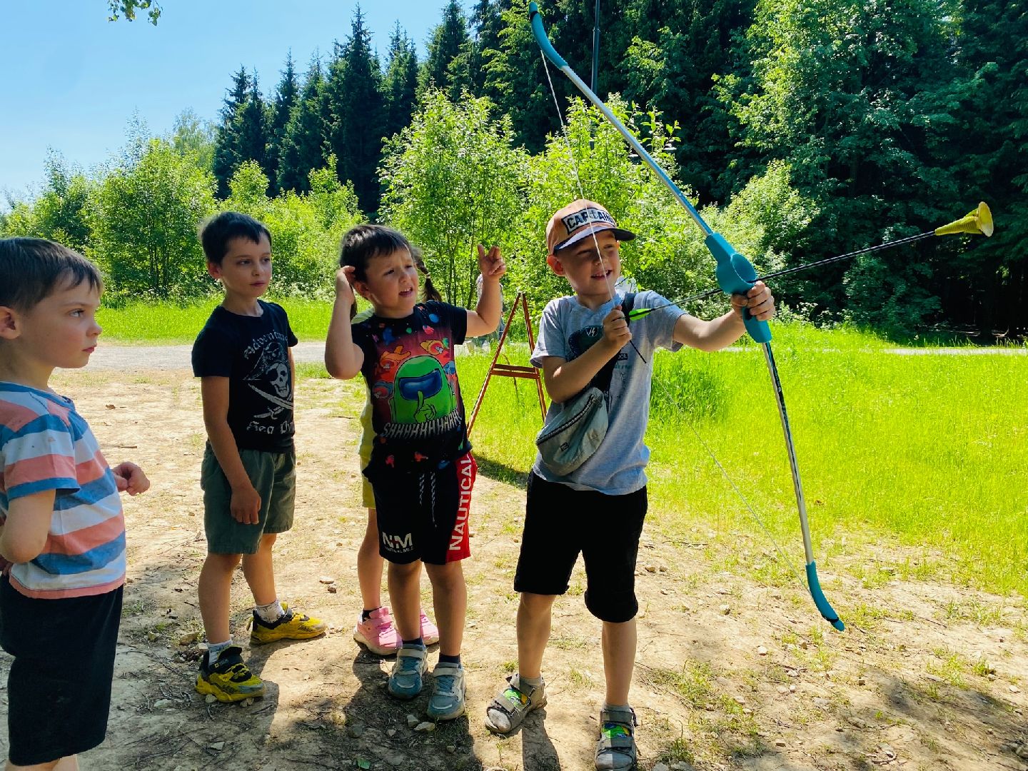 Домодедово, парк, стрельба из лука, спорт