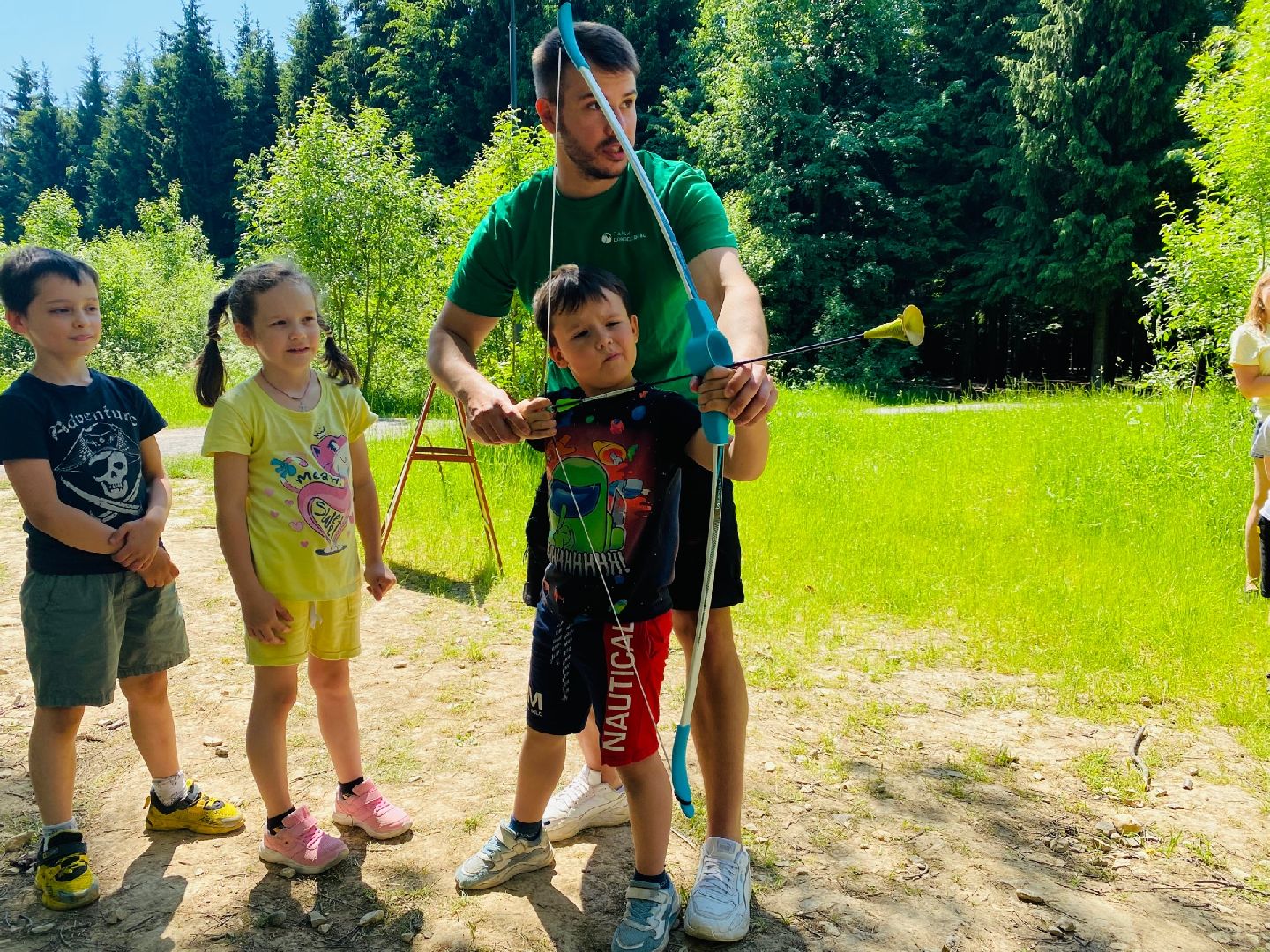 Домодедово, парк, стрельба из лука, спорт